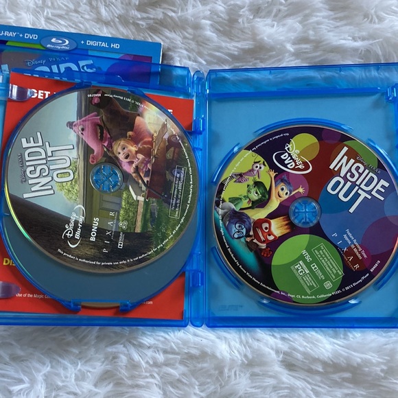 Disney Inside Out Blu-ray dvd set - Picture 4 of 4